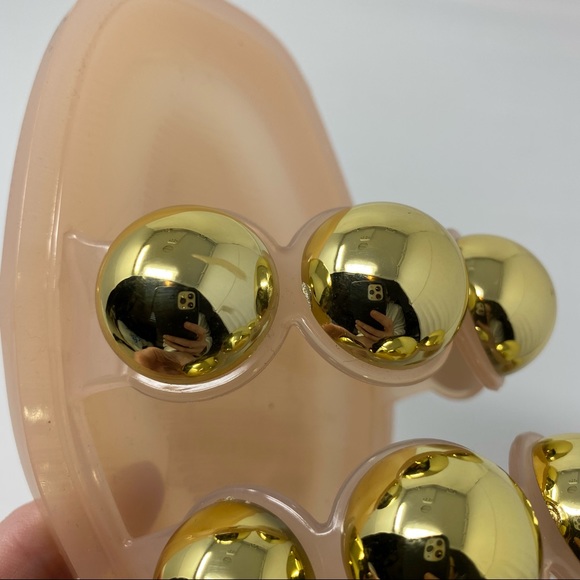 New Bamboo Jeweled Slides Sandals - Picture 2 of 4